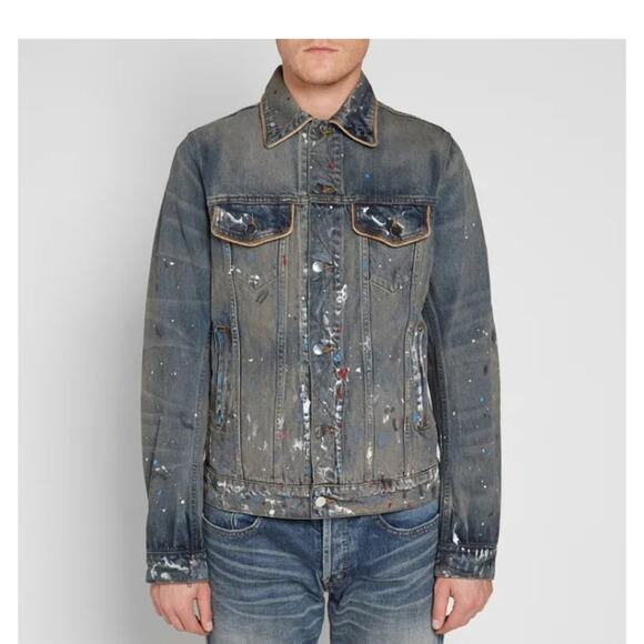 Amiri Artist Trucker Denim jacket size medium - Picture 1 of 11